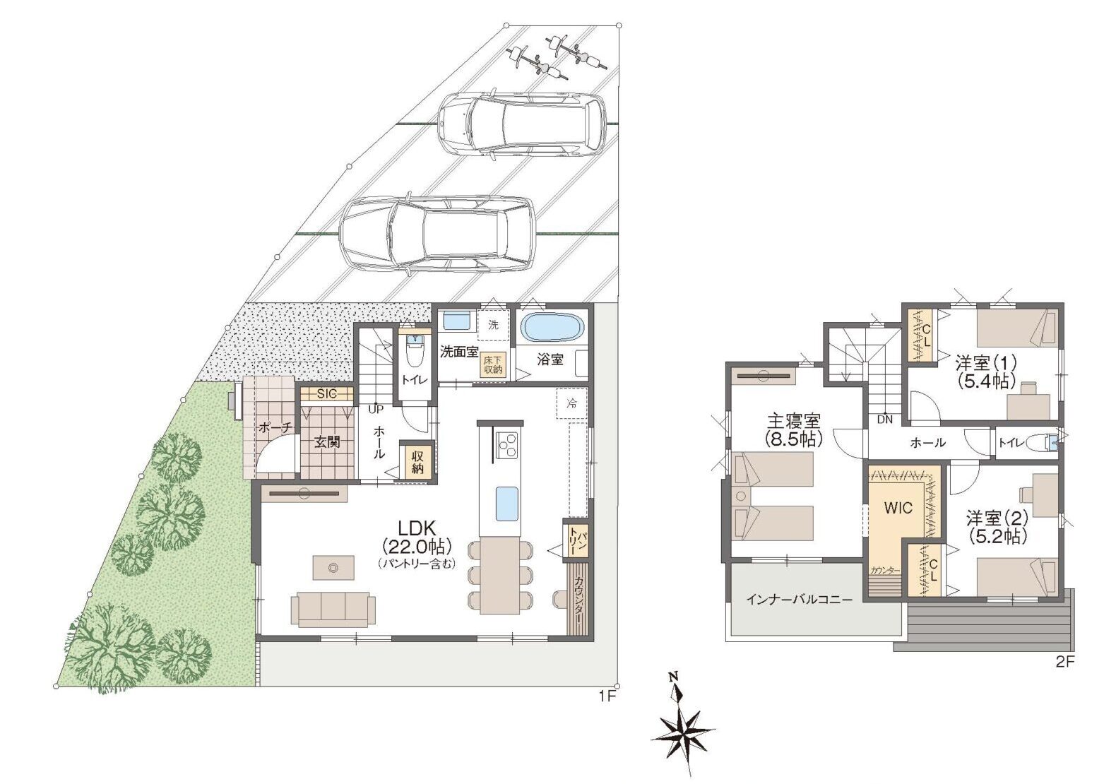 PLAN 03 間取り図