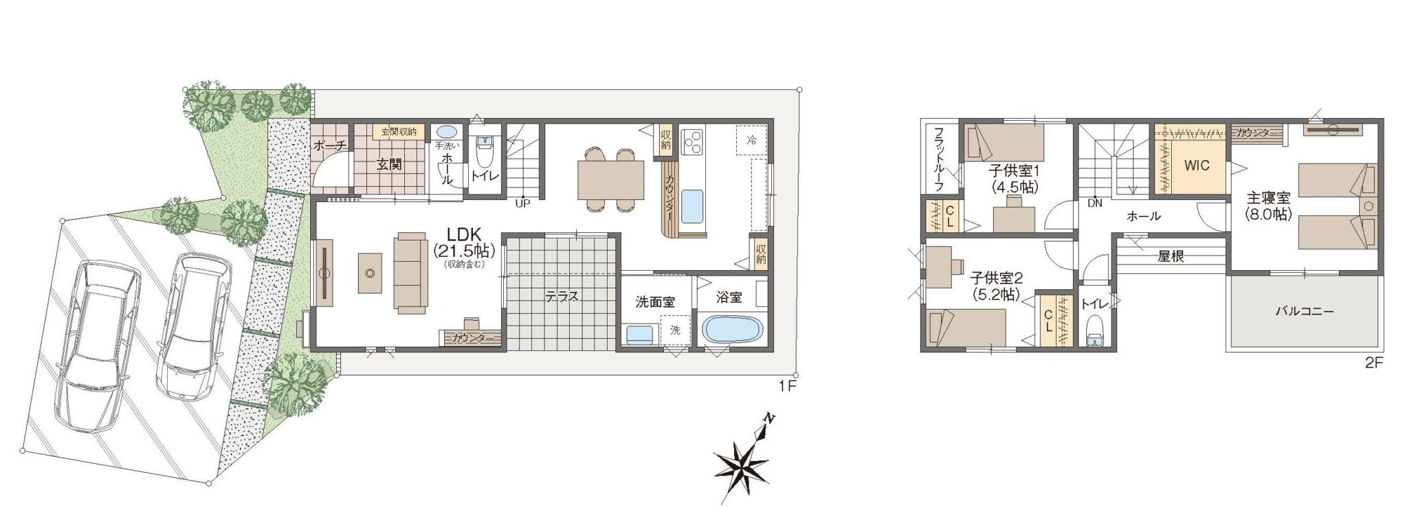 PLAN 05 間取り図