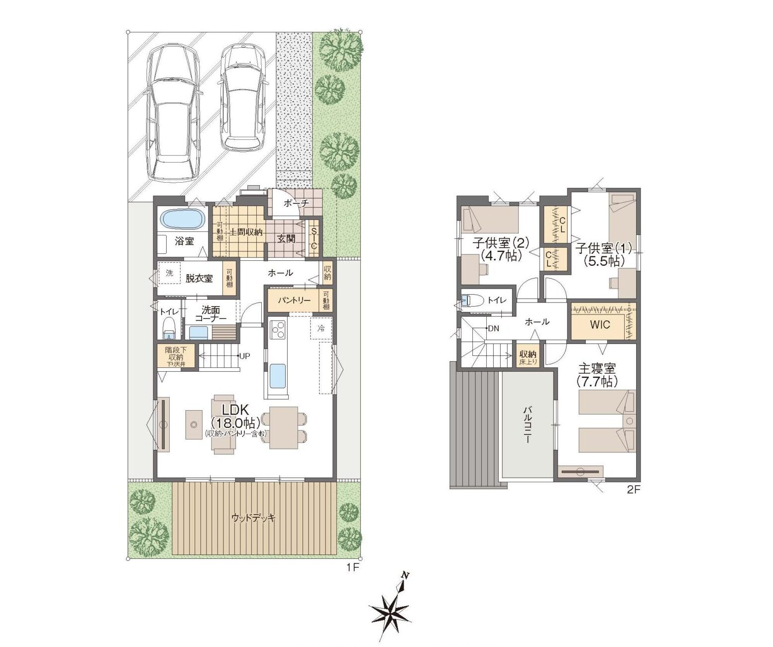 PLAN 02 間取り図